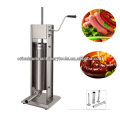 7L Stainless steel Vertical Heavy Duty manual sausage stuffer filler machine